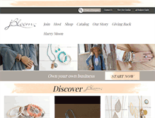 Tablet Screenshot of jbloomdesigns.com
